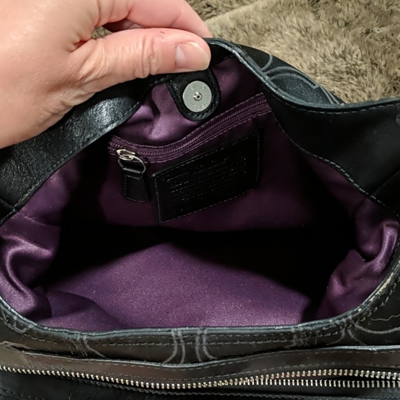 Coach black handbag - Picture 5 of 8